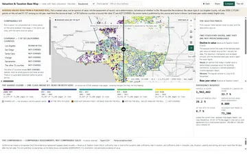 Valuation & Taxation Base Map